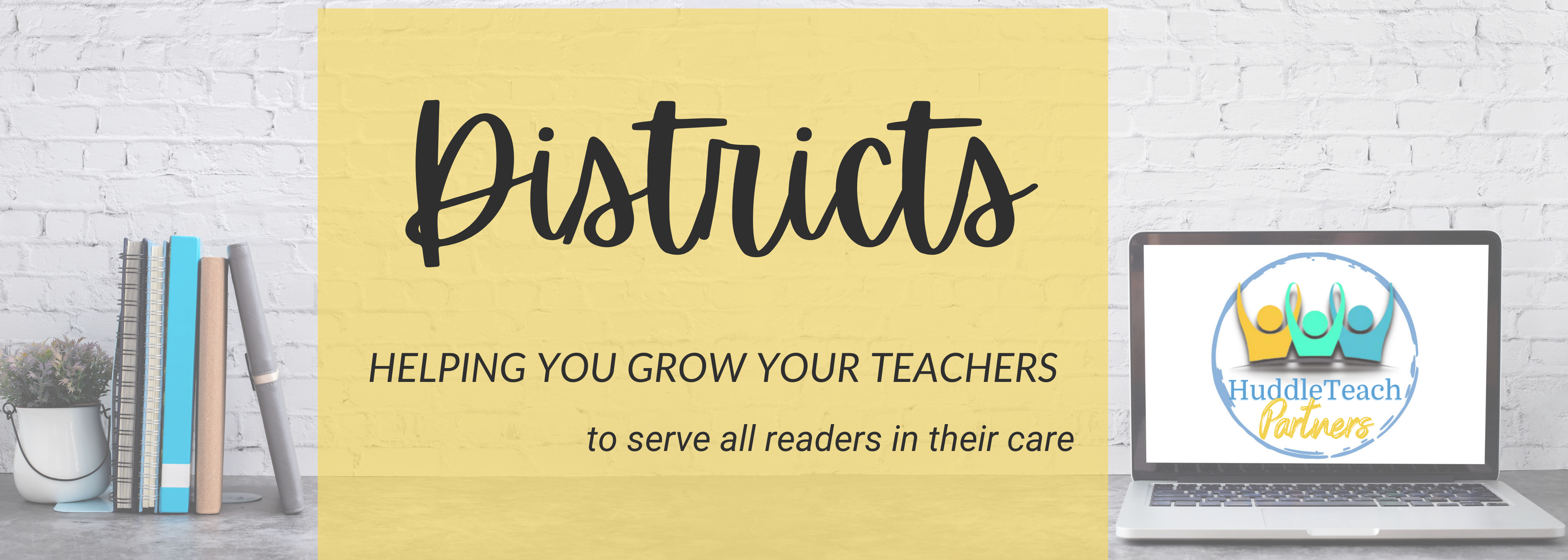 decorative banner for district reading specialist